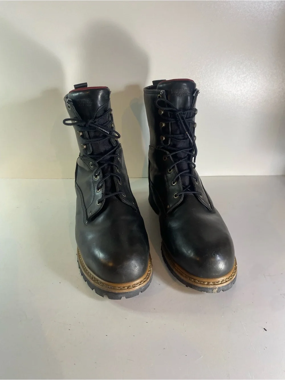 Wolverine Snyder Insulated Steel Toe Black Leather Boots Size 14M